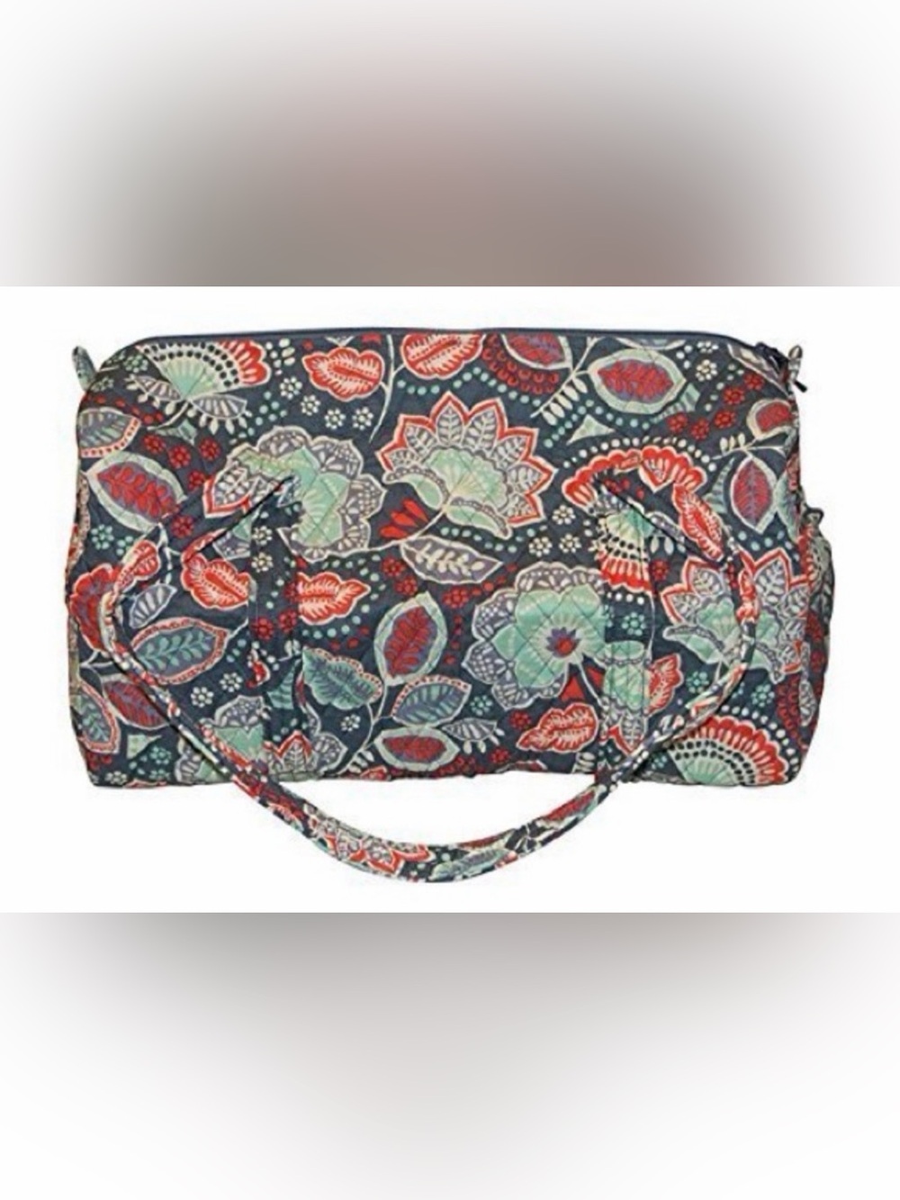 Vera Bradley Nomadic Floral Quilted Duffel Bag